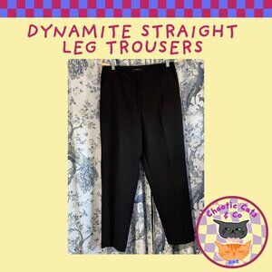 Dynamite Straight Leg Trousers